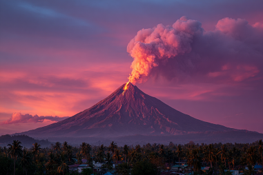 Mount Mayon Eruption History