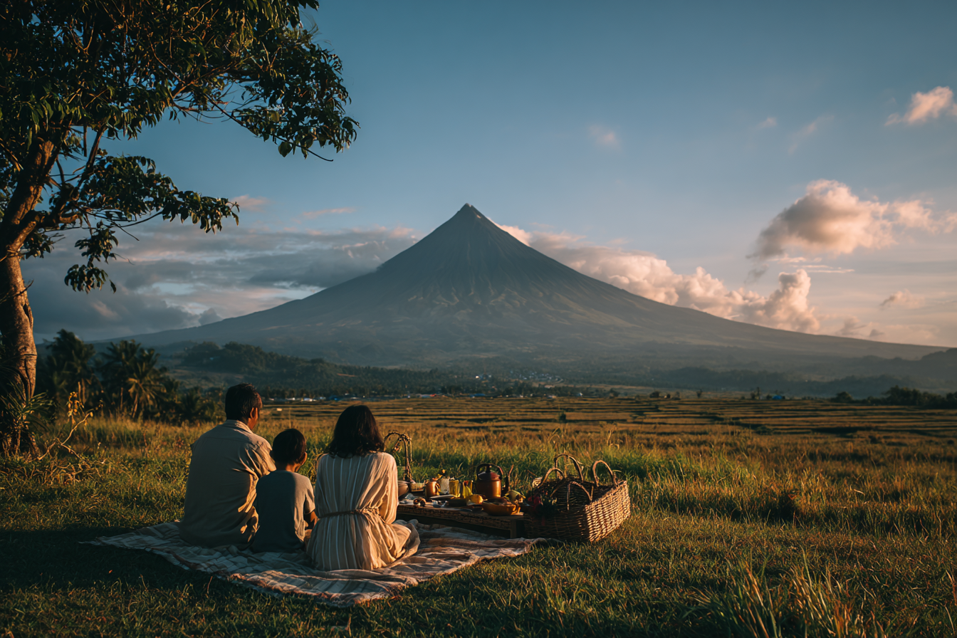 Mount Mayon Family Activities