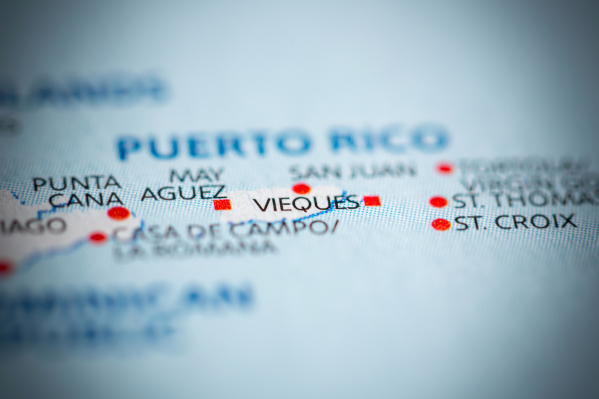 Where Is Vieques Island Located?