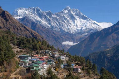 Namche Bazaar Weather And Best Time To Visit