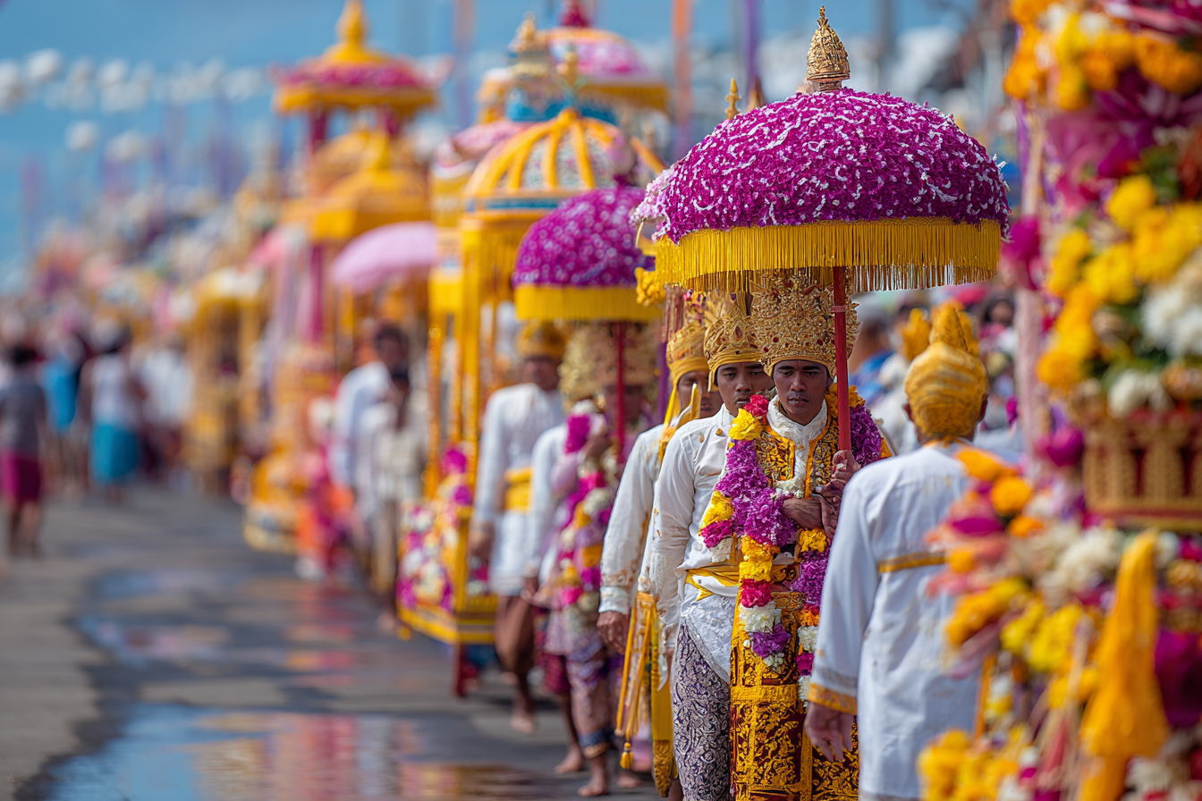 Tanah Lot Temple Festival And Ceremonies
